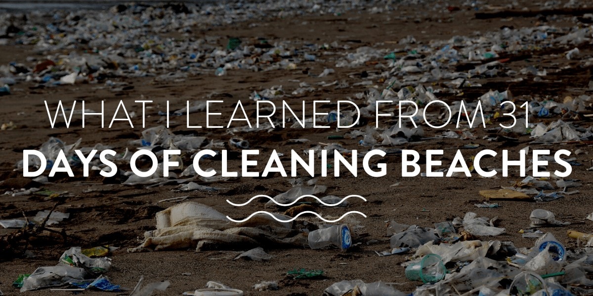 What I Learned from 31 Days of Cleaning Beaches