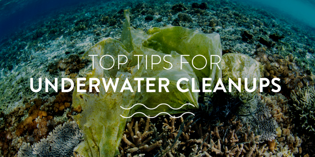 top tips for underwater cleanups