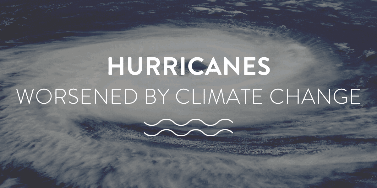 Hurricanes are Intensifying Due to Climate Change